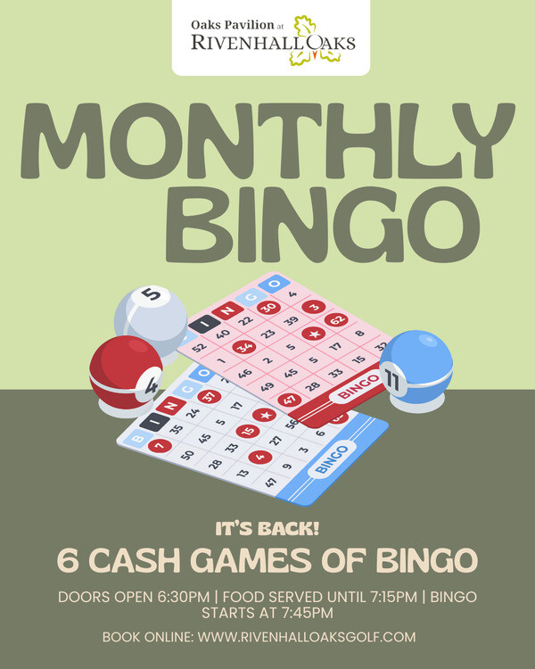 January Bingo - Thursday 8th January 2026