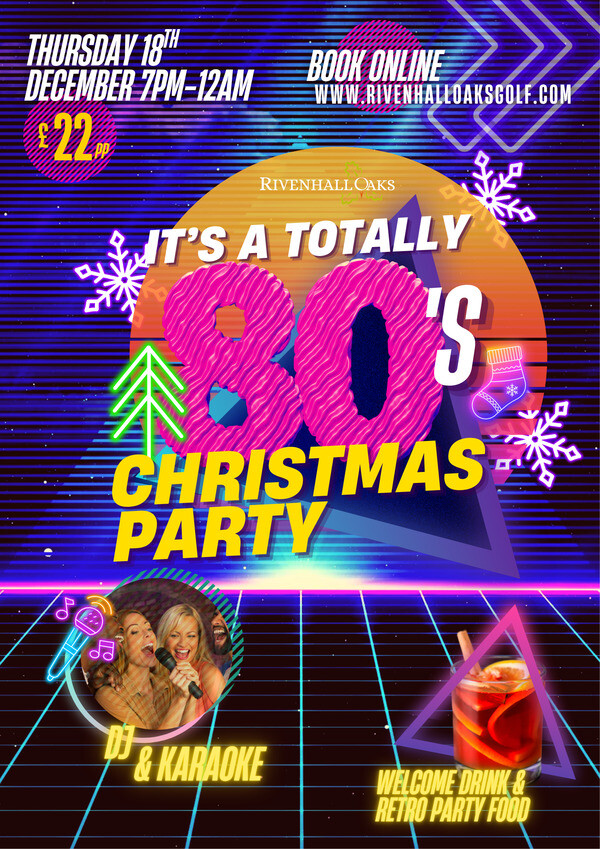 Its A Totally 80's Christmas - Thursday 18th December