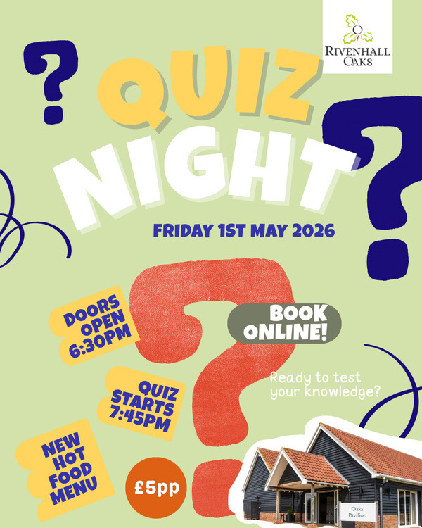Quiz Night - Friday 1st May 2026