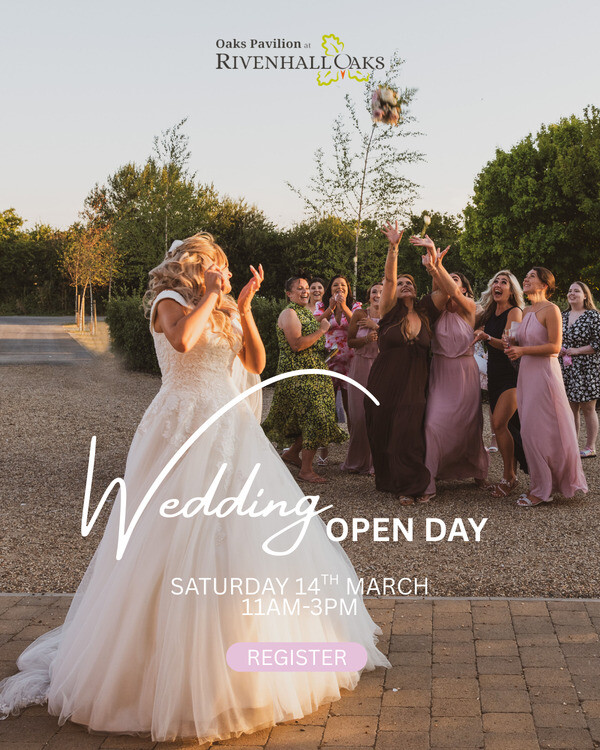Wedding Open Day - Saturday 14th March 2026